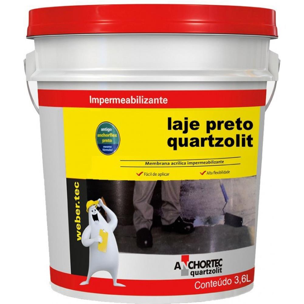 Manta L Quida Preta Kg Quartzolit Quartzolit