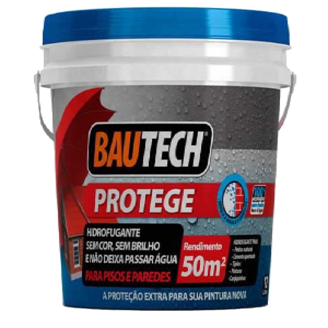 Impermeabilizante Hidrofugante Protege 12 Litros 16730 BAUTECH P27243