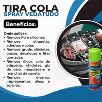 Spray Removedor de Colas e Adesivos 400ml - TIRACOLA400 - DRYKO