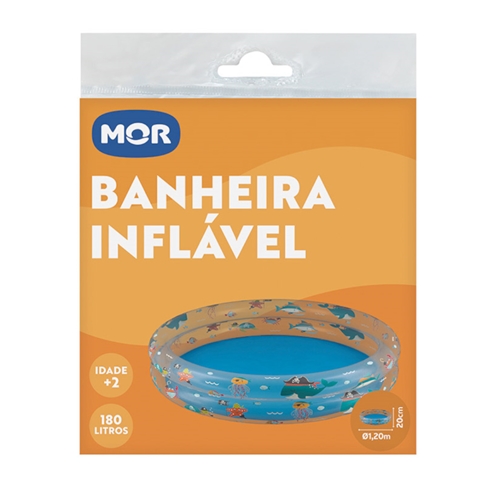 Banheira Inflavel Circular 180 Litros 1783 Mor Mor
