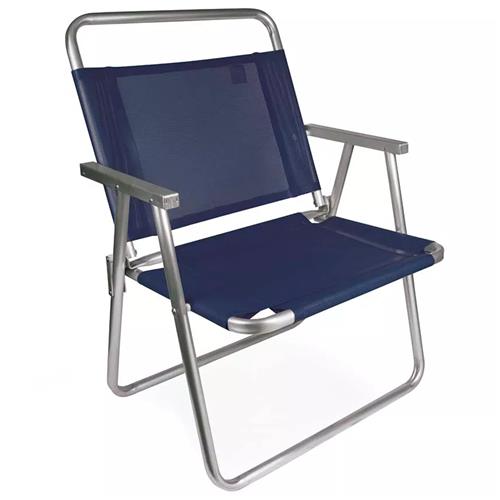 Cadeira Oversize Azul Para 140KG - 2132 - MOR Cadeira Oversize Azul Para 140KG - 2132 - MOR