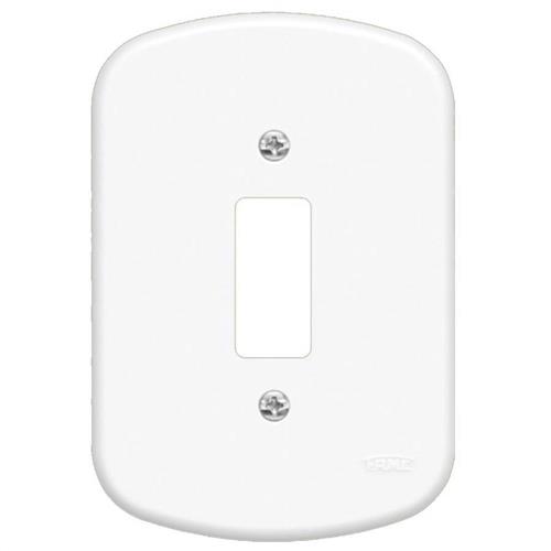 Placa Espelho F1 Blanc - 0784 - FAME Placa Espelho F1 Blanc - 0784 - FAME