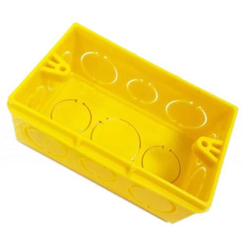 Caixa de Luz Tigreflex 4"x2" Amarela - 33.04.353.8 - TIGRE Caixa de Luz Tigreflex 4"x2" Amarela - 33.04.353.8 - TIGRE