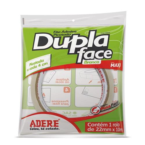 Fita Dupla Face Picotada Com Recuo 22mm X10 Metros 4594s Adere Adere 1920