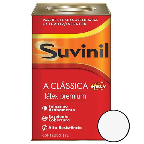 Tinta Látex Premium PVA Branco Neve 18 Litros - 53362346 - SUVINIL Tinta Látex Premium PVA Branco Neve 18 Litros - 53362346 - SUVINIL