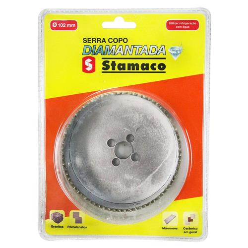 Serra Copo Diamantada 102mm - 1942 - STAMACO Serra Copo Diamantada 102mm - 1942 - STAMACO
