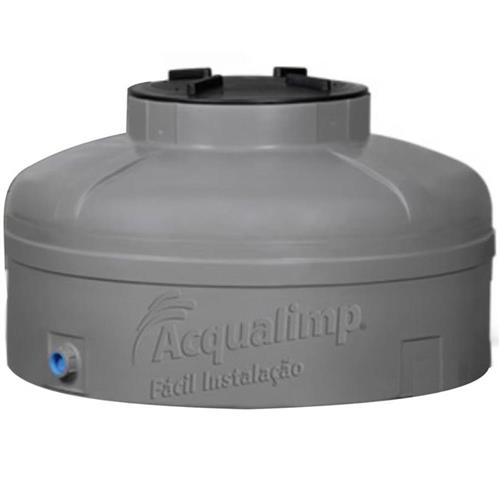 Caixa D'Agua Cor Cinza 1000 Litros Com 1 Flange - 500146 - ACQUALIMP Caixa D'Agua Cor Cinza 1000 Litros Com 1 Flange - 500146 - ACQUALIMP