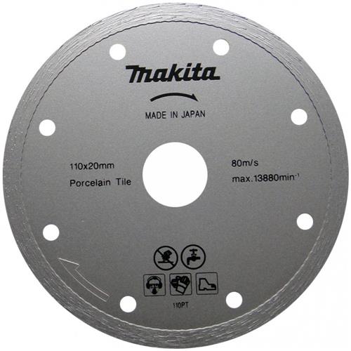 Disco Diamantado Para Porcelanato 110x20mm - B22919 - MAKITA Disco Diamantado Para Porcelanato 110x20mm - B22919 - MAKITA