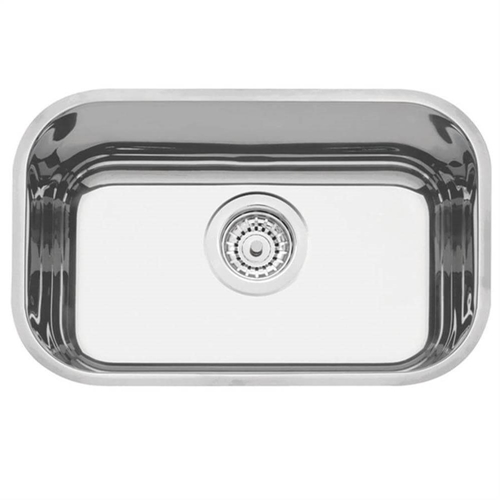 Pia De Cozinha Inox Cuba Central Com Furo Para Torneira 120 X 52cm Fabpia01040102 Fabrinox 0819