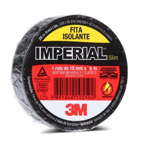 Fita Isolante Scotch Flow Pack 18mm x 5m - HB004318695 - 3M Fita Isolante Scotch Flow Pack 18mm x 5m - HB004318695 - 3M