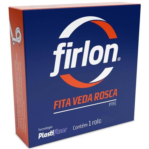 Fita Veda Rosca 12mm x 50 Metros - 10107404 - FIRLON Fita Veda Rosca 12mm x 50 Metros - 10107404 - FIRLON