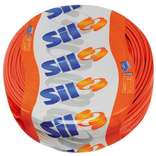 Cabo Flexível 750V 2.50mm Vermelho Rolo Com 100 Metros - 3018VM - SIL Cabo Flexível 750V 2.50mm Vermelho Rolo Com 100 Metros - 3018VM - SIL