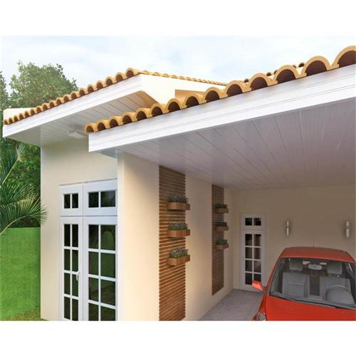 Forro PVC 7mm 20cm x 4m (0,8m²) Branco - 2081.1 - PLASBIL Forro PVC 7mm 20cm x 4m (0,8m²) Branco - 2081.1 - PLASBIL