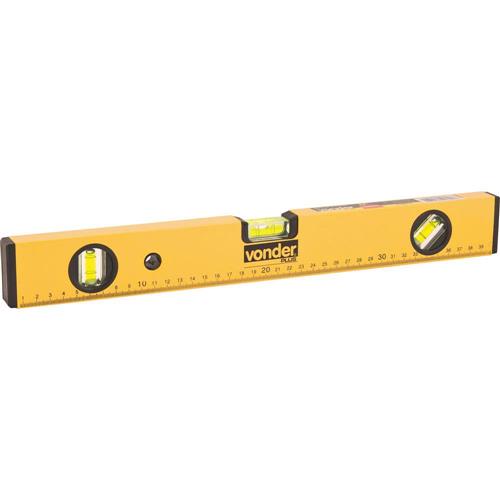 Nível de Alumínio Com Base Magnética 16"- 35.35.100.160 - VONDER Nível de Alumínio Com Base Magnética 16"- 35.35.100.160 - VONDER