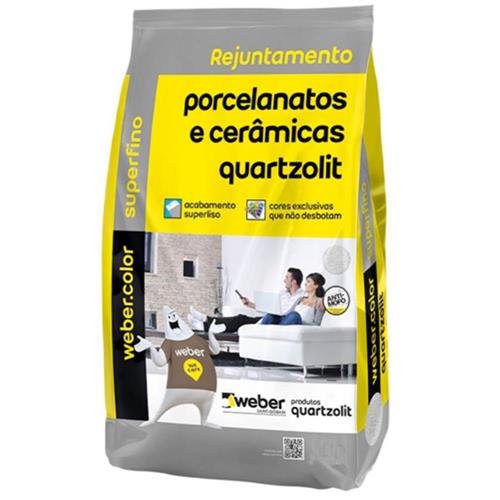 Rejunte Weber Color Porcelanato Onix 1Kg - 0110.00070.0015 - QUARTZOLIT Rejunte Weber Color Porcelanato Onix 1Kg - 0110.00070.0015 - QUARTZOLIT