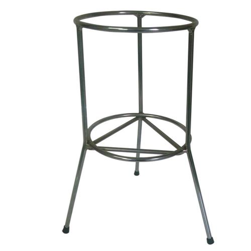 Suporte Para Extintor De Ferro Cromado Para Chao 000874 Ms Ms