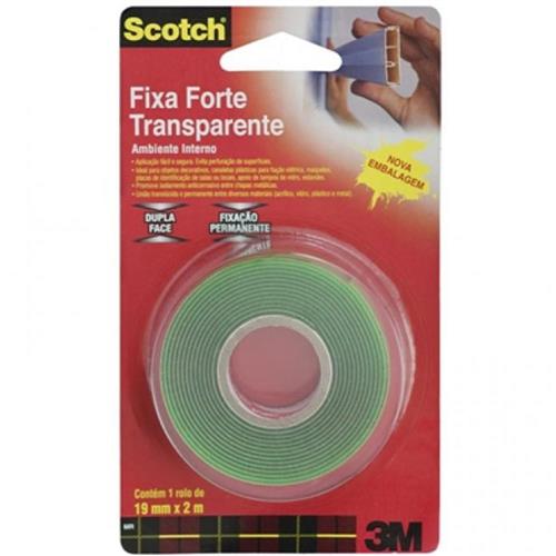 Fita Fixa Forte 19mm x 2 Metros - H0002290890 - 3M Fita Fixa Forte 19mm x 2 Metros - H0002290890 - 3M