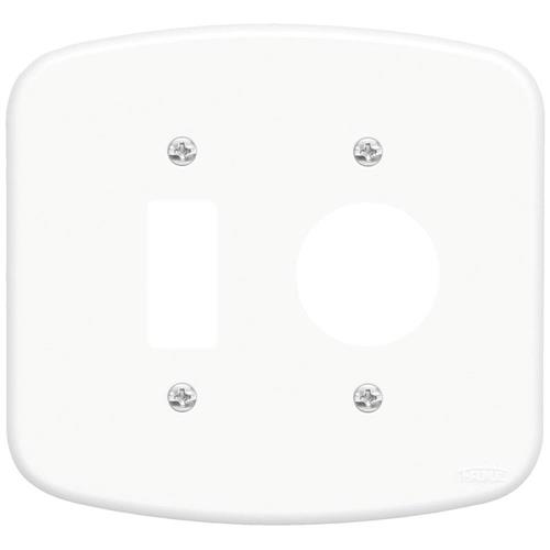 Placa Espelho 4" x 4" F15 Blanc - 0951 - FAME Placa Espelho 4" x 4" F15 Blanc - 0951 - FAME