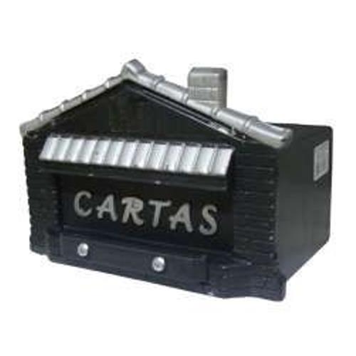 Caixa de Correio Casinha Preta - CS01023 - JLK Caixa de Correio Casinha Preta - CS01023 - JLK