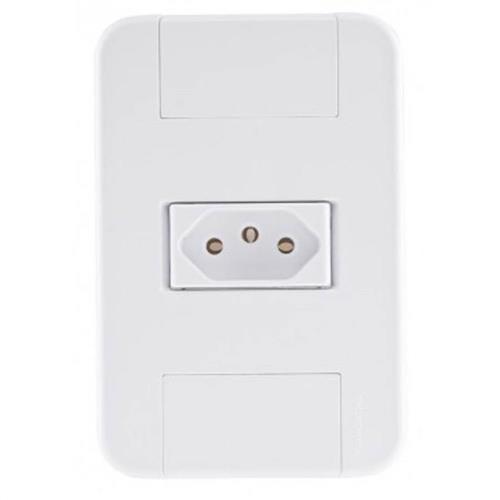 Conjunto Tomada 10A 250V Tablet - 57240010 - TRAMONTINA Conjunto Tomada 10A 250V Tablet - 57240010 - TRAMONTINA