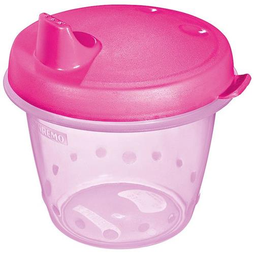 Copo com Bico Rosa 330ml - SR848 40 - SANREMO Copo com Bico Rosa 330ml - SR848 40 - SANREMO