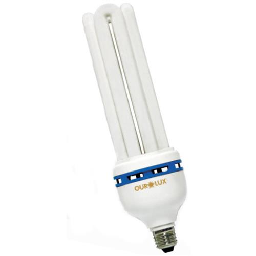 Lâmpada Eletrônica 4U 30W 127V Amarela - 04550 - OUROLUX Lâmpada Eletrônica 4U 30W 127V Amarela - 04550 - OUROLUX
