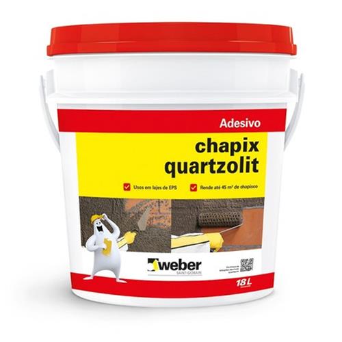 Chapisco Chapix 18lts - 31316.02.33.042 - QUARTZOLIT Chapisco Chapix 18lts - 31316.02.33.042 - QUARTZOLIT