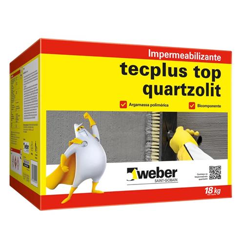 Impermeabilizante Tecplus Top Conjunto 18 Kg - 33223.09.34.051 - QUARTZOLIT Impermeabilizante Tecplus Top Conjunto 18 Kg - 33223.09.34.051 - QUARTZOLIT