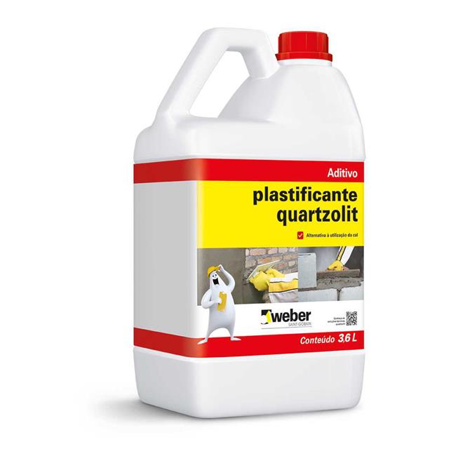 Aditivo Plastificante 36 Litros 303800330008 Quartzolit Quartzolit 3331