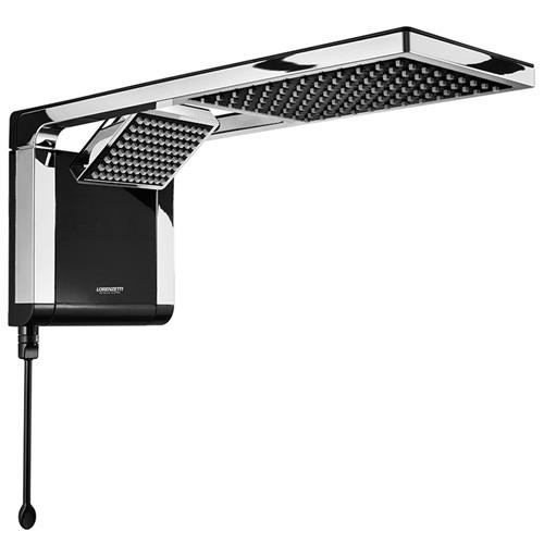 Chuveiro Acqua Duo Black Cromado 220V 7800W - 7510104 - LORENZETTI Chuveiro Acqua Duo Black Cromado 220V 7800W - 7510104 - LORENZETTI