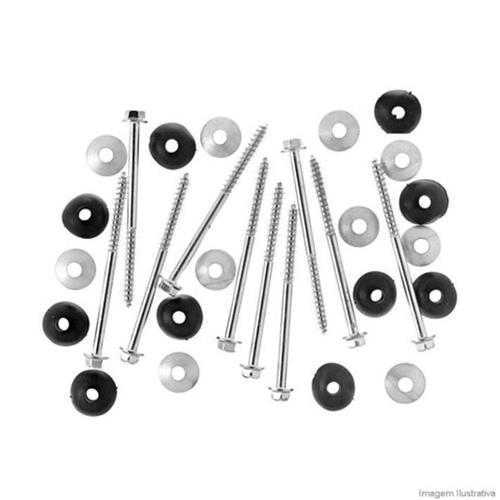 Kit Parafuso para Telhas 5/16X85 10 Peças com 2 Arruelas - 6002 - URGENFIX Kit Parafuso para Telhas 5/16X85 10 Peças com 2 Arruelas - 6002 - URGENFIX