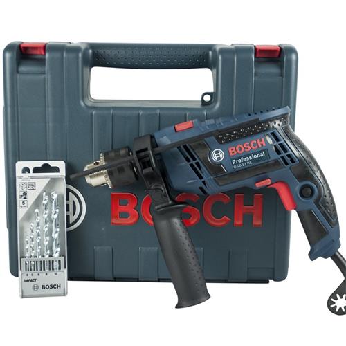 Furadeira de Impacto GSB13 Maleta + Broca - 060123D5D2-000 - BOSCH Furadeira de Impacto GSB13 Maleta + Broca - 060123D5D2-000 - BOSCH