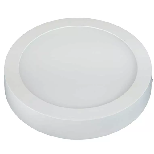 Painel Led 22 Redondo Sobrepor 18W 6500K - 16942 - TASCHIBRA Painel Led 22 Redondo Sobrepor 18W 6500K - 16942 - TASCHIBRA