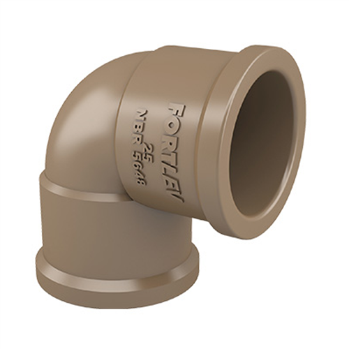 Joelho 90 Soldavel 50mm - 10130503 - FORTLEV Joelho 90 Soldavel 50mm - 10130503 - FORTLEV