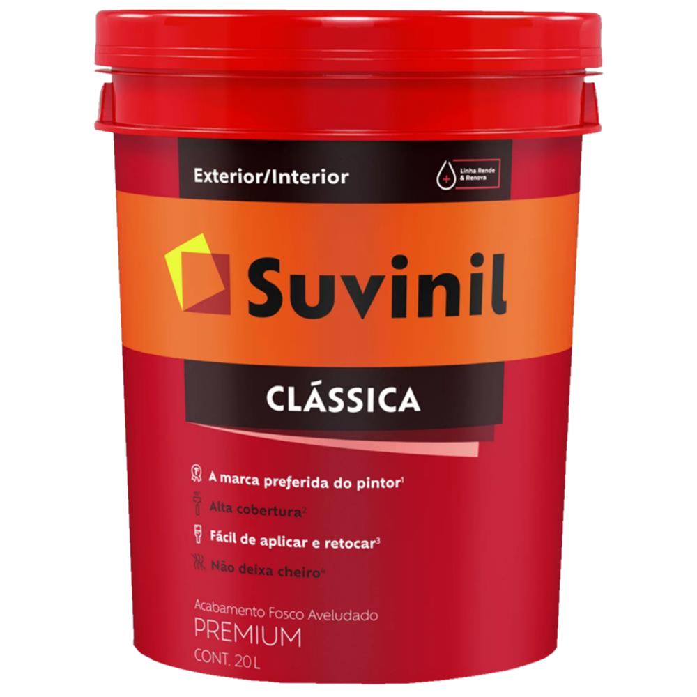 Tinta Látex Premium Maxx Branco Neve 20 Litros - SUVINIL - Suvinil