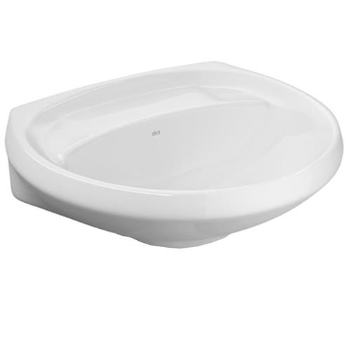 Lavatório Ravena 560X460mm Branco - L9117 - Deca Lavatório Ravena 560X460mm Branco - L9117 - Deca