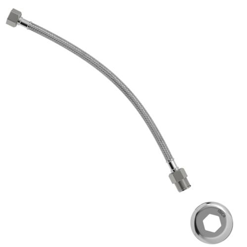 Ligação Flexível Malha de Aço 40cm Cromado - 4607.C.040 - DECA Ligação Flexível Malha de Aço 40cm Cromado - 4607.C.040 - DECA
