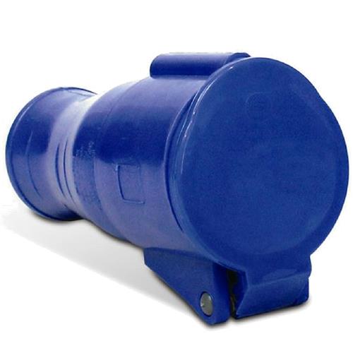 Acoplamento 2P+T 32A 220/240V 6H Azul - S3256 - STECK Acoplamento 2P+T 32A 220/240V 6H Azul - S3256 - STECK