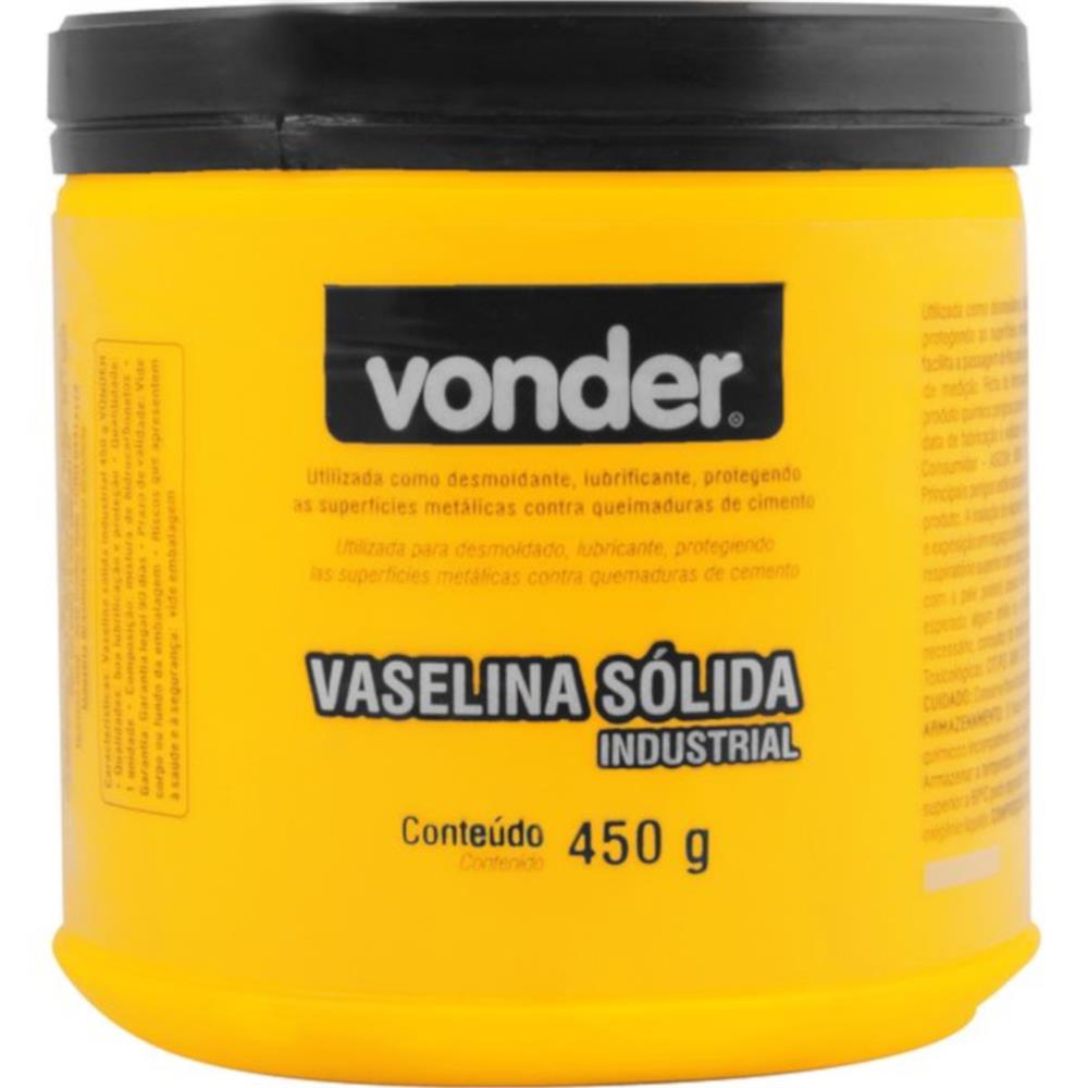 Vaselina Sólida Industrial 450g - 51.60.450.000 - VONDER - Vonder