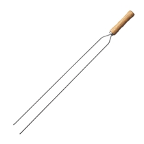 Espeto Duplo para Churrasco 65cm