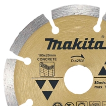 Disco Diamantado Segmentado 105x20x2mm - D-42531 - MAKITA P32427